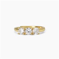 Anello Mabina Donna TRILOGY in Argento Zircone 523388 - 523388